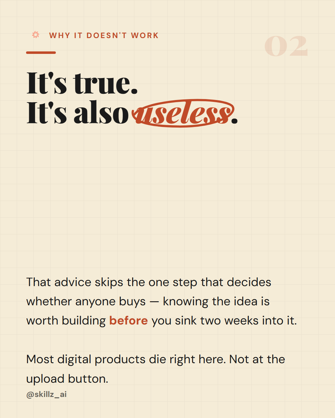 It's True, It's Also Useless